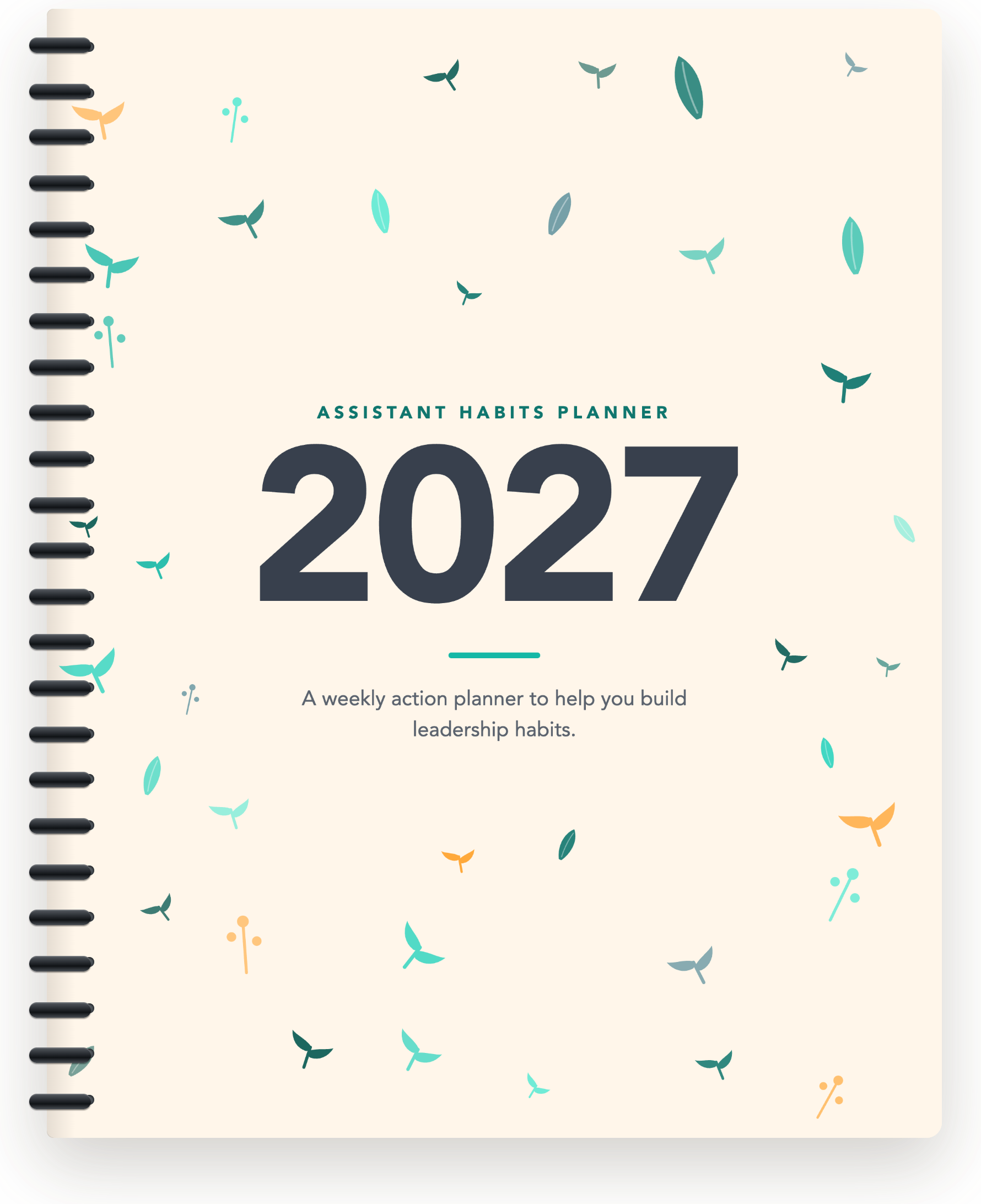 Assistant Habits Weekly Planner – cover